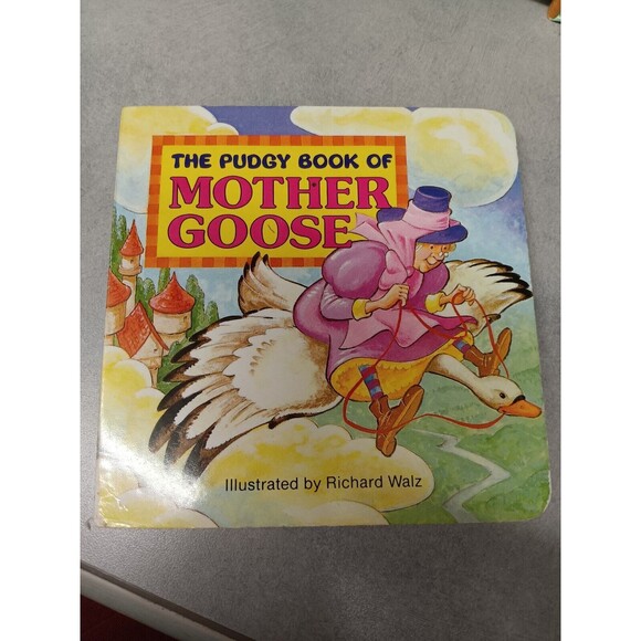 Pudgy Book of Mother Goose by Richard Walz (1984, Children's Board Books) - Picture 1 of 2